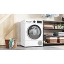 Bosch Džiovyklė WQG2450ISN, 9 kg, LCD, Energijos klasė D, Priekinė apkrova, &Scaron;ilumos siurblys, Savęs valymas, B klasė