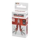 Daugiafunkcis įrankis 11-in-1 mažas, KREATOR, KRTH00804, Pjovimo ilgis: 35 mm, Peilio storis: 1.20 mm