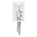 Ilgi šešiakampiai raktai, 9vnt, KREATOR, KRTH21802, Kiekis: 9, Medžiaga: Chromo vanadas, Saugos tipas: Plastikinė dėžutė