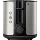 Philips Тостер HD2650/90 Viva Collection, 950 W, 2 слота, Металл, Нержавеющая сталь, 8 уровней поджаривания, Функция разморозки