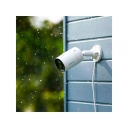 Välitingimustes kasutatav nutikas 2K PoE siseruumide jälgimiskaamera fikseeritud objektiivi ja H.265 videopakkimisega Valge ColorX Series P320X PCCX2K01 Reolink