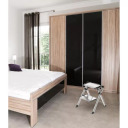 Folding step bench HAILO 034310100 MK80 ComfortLine aluminium 2 steps