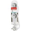 Legrand pikenduskaabel 049470, 1,5m, 3 pistikut, 16A, 230V, 3680W, ultra&otilde;huke, 90&deg; pistik