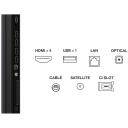 TCL televizors 65Q6C 65" 4K Ultra HD, QD-Mini LED, PPI 4100, DVB-C/S2/T2, Wi-Fi, Ethernet LAN, Smart TV, Bluetooth, 4 HDMI, 2 RF