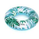 Bestway Надувное кольцо Tropical Palms 8982183, &Oslash; 119 см, &Oslash; 106 x 27 см, ПВХ, предохранительный клапан, заплатка для ремонта