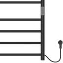 Ab R&auml;tiku kuivati 9157619, 500mm, 800mm, 160W, IPX4, must, integreeritud juhtpaneel taimeriga