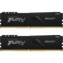 Kingston Atmintis (RAM) Fury Beast KF432C16BBK2/16, 16 GB, 3200 MHz, 1.35 V, 2 modulių rinkinys, CL17