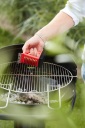 Barbecook 3-in-1 grillipuhastushari grillrestide puhastamiseks harjamine lihvimine kraapimine 150x60x110mm BC-ACC-7064 punane