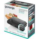 Gorenje V&otilde;ileiva valmistaja SM703GCB, 700 W, 3 plaati, 2 kondiitritooteid, must, lihtne puhastada, libisemiskindlad jalad