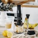 Adler K&auml;si segisti AD 4620b, 800 W, 2 kiirus, must, 500 ml anum, 700 ml m&otilde;&otilde;tja, roostevabast terasest terad