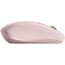 Logitech USB optinė pelė, MX 3S, 910-006931, 8000 DPI, 6 mygtukai, rožinė, Bluetooth, įkraunama, tylūs paspaudimai