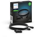 Philips Hue āra kabeļa pagarinātājs un T savienotājs, 8718696176078, 2.5m, melns, IP67, 25000h