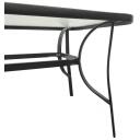 Besk 9126219, 1 laud, 6 tooli, 150cm x 90cm x 70cm, v&auml;rvitud metallraam, reguleeritav seljatugi, veekindlad padjad