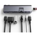 Hyper dokstacija DUO PRO 7-in-2 USB-C, HD575-GRY-GL, 1xEthernet, 1xHDMI