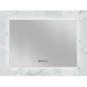 Infraraudonųjų veidrodinis &scaron;ildytuvas voniai su LED ap&scaron;vietimu ir WiFi valdymu sieninis 600W IP24 Sani Mirror LED 600 White Eurom