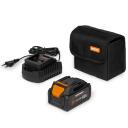 Aku kultivaator DAEWOO DAT 2521Li SET, DAEWOO, DAT 2521Li SET, 21V, 4.0 A/h, 220 mm, 180 mm, 32 tera, 5,2 kg