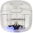 Esperanza Bluetooth austiņas EH237W, 70g, 4h sarunu laiks, 5V, 230mAh akumulators, 10m darbības attālums