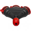 Trīskār&scaron;ā portatīvā rozetes ar vāciņiem, IP54, 16A, AW70278, AWTOOLS