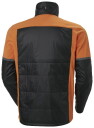 Kensington insulated jacket, black/orange, S, Helly Hansen, 73233_992-S, 100% polyamide - 55 g/m&sup2;, 80% polyamide, 20% elastane - 255 g/m&sup2;, 100% recycled polyester - 40 g/m&sup2;