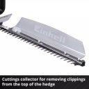 Bezvadu dzīvžogu griezējs, EINHELL, 3410502, 55 cm grie&scaron;anas garums, 2200 griezieni/min, metāla pārnesums