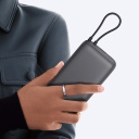 Kompakts ārējais uzlādes akumulators ar ātrās uzlādes funkciju 20000 mAh 22.5 W USB-C PD / USB 2.0 Tumši pelēks BHR9740GL Xiaomi