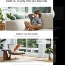 IP stebėjimo kamera Smart Camera C701 4K UHD 8 MP 360&deg; panoraminis vaizdas Wi-Fi 6 Bluetooth 5.4 infraraudonųjų spindulių naktinis matymas microSD BHR07X7EU Balta Xiaomi