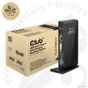 Club3D dokk CSV-3242HD, 6 x USB, 1 x RJ45, 1 x Audio, 1 x Mic, 1 x DVI, 1 x HDMI, 10/100/1000 Mbit/s