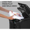 Fellowes Шредер AutoMax 600M 600 листов, 2 x 12 мм микрорезка, 83 л, 60 дБ, 4 колеса, P-5, автоматический реверс