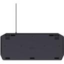 Trust klaviatuur GXT 836 EVOCX, USB, 114 nuppu, RGB LED valgustus, 3 astme k&otilde;rguse reguleerimine, must