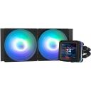 Zalman Vedelik jahuti Alpha2 DS A24 Black, 12 V, 1,25 l/min, 2000 rpm, AM4, AM5, LGA 115x, LGA 1200, LGA 1700, LGA 1851