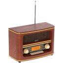 Adler | Retro Radio | AD 1187 | Alarm function | AUX in | Wooden
