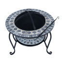 Uguns vieta MOSAIC 60x60xH45cm, pelēka 76517