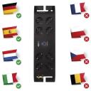 Emos &Uuml;levoolu kaitse P54252, 3 m, 1800 J, 8 &times; 2P + PE, 3680 W, 16 A, EMI/RFI filter, laste kaitse