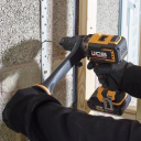 JCB JCB-18PCD-160 Professional 18V бесщеточная дрель-шуруповерт для тяжелого сверления и закручивания 160Нм патрон ROHM 13мм 25+3 режима