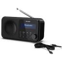 Sharp Tokyo kaasaskantav digitaalne raadio DR-P420(BK), DAB/DAB+/FM, Bluetooth 5.0, 4 x AA, must