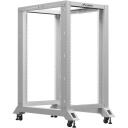 Lanberg Avatud rack 19" 22U OR01-6022-S, 600x1000mm, RAL7035, 4 vertikaalset paigaldusrauda