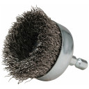 Kausveida birste 50mm, 1/4" HEX gofrēti tērauda sari D-76560 MAKITA