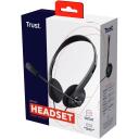 Trust k&otilde;rvaklapid 21665, 70-20000 Hz, 1.8 m, 32 &Omega;, 89 dB, must, in-ear, mikrofoniga