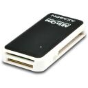 Axagon M&auml;lukaardi lugeja CRE-X1 5 pesa, USB 2.0, 480 Mbit/s, toetab CF, MS, MicroSD, MMC, 26 g