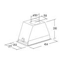 Cata Ventilators GT-PLUS 45 BK /M 02030408, 645 m&sup3;/h, 220-240 V, mehāniskā kontrole, LED, melns