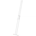 Kāpnes S80 ProfiStep duo / alumīnija / 2x15 pakāpieni 037215007 HAILO