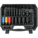 Yato smūginis antgalių ir antgalių rinkinys YT-10260, 64 vnt., GRD
