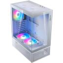 Adata Arvutikorpus INVADERXMINIMT-WHCWW, 359mm, 210mm, 460mm, 5xARGB ventilaatorit, 1x2.5, 2x3.5, 4x120/140mm ventilaatorit