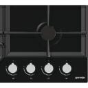 Gorenje Dujinė viryklė GT641KB 738872, 7900 W, 4 degikliai, 1x2900 W, 1x1000 W, 2x2000 W, Grūdintas stiklas