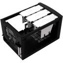 Fractal Design Korpuss NODE 304 FD-CA-NODE-304-BL, 2xUSB 3.0, 1x3.5mm audio ieeja, 1x3.5mm audio izeja, LED indikators