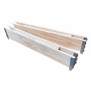 T&otilde;stetud puidust aiapeenar KLASIKA GARDEN 1200&times;800&times;195 mm 9026