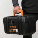 Plastikust t&ouml;&ouml;riistakohver metallist lukustitega 432x241x229 CHP-17X Truper