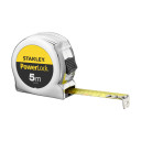Mērlente Powerlock, 3m/5m, hromēts korpuss, 1-33-552, Stanley