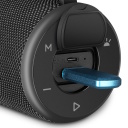 Ne&scaron;iojamas Bluetooth garsiakalbis 2.0 10 W galia 2&times;5 W TWS FM radijas USB ir 1800mAh PS-150 juodas SV-022327 Sven