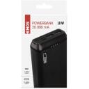 Emos V&auml;line akumulator Powerbank B0527B, 20000 mAh, 10 W, 3 USB v&auml;ljundit, ABS plastmass, LED indikaator